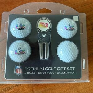 NEW Super Bowl LX Premium Golf Ball Set
